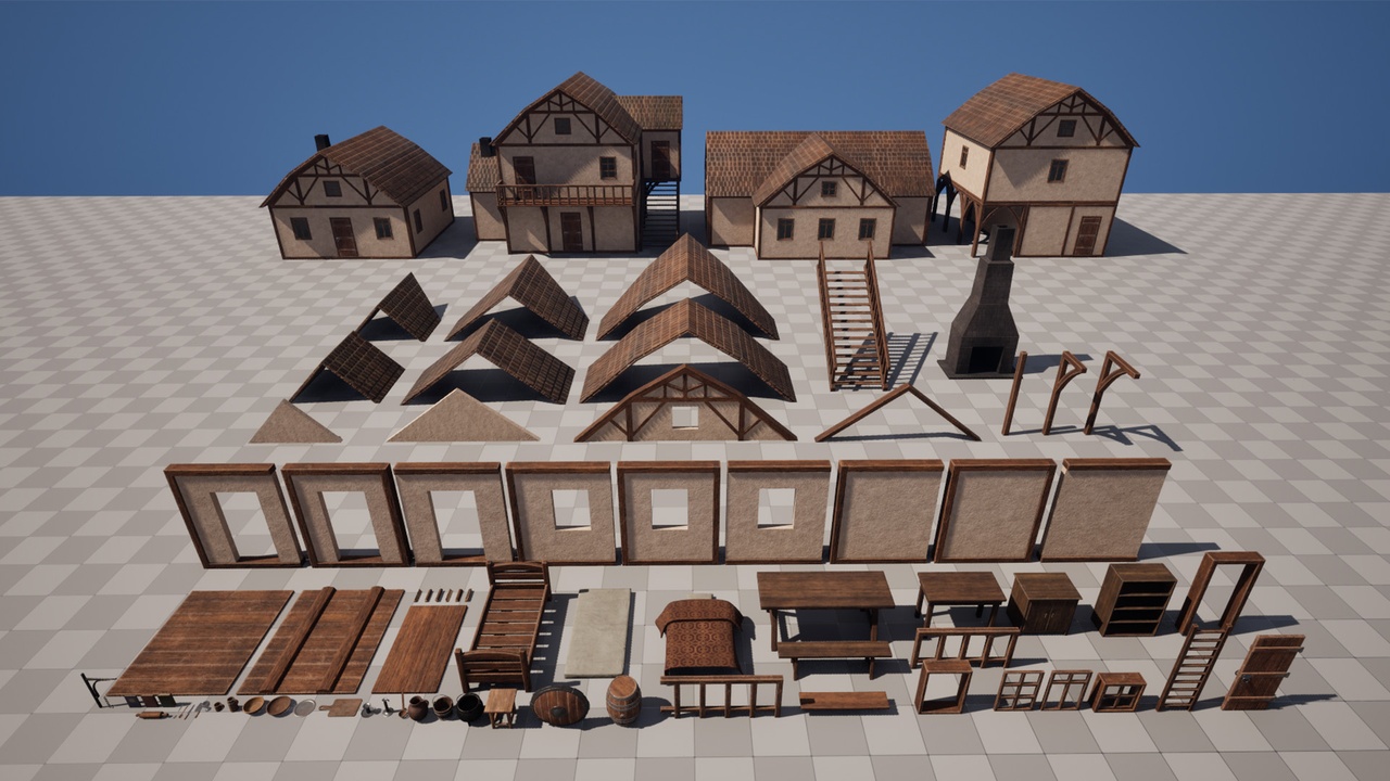 Média 1 pour l'article Modular Medieval House