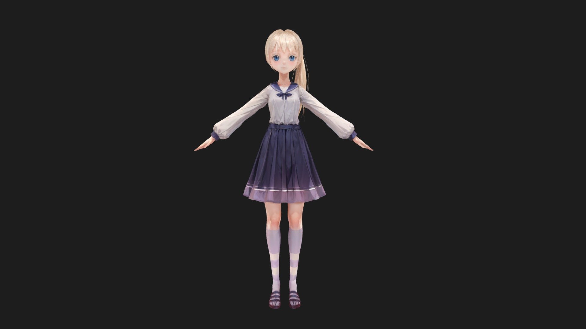 AI texturing test 5 | Fab