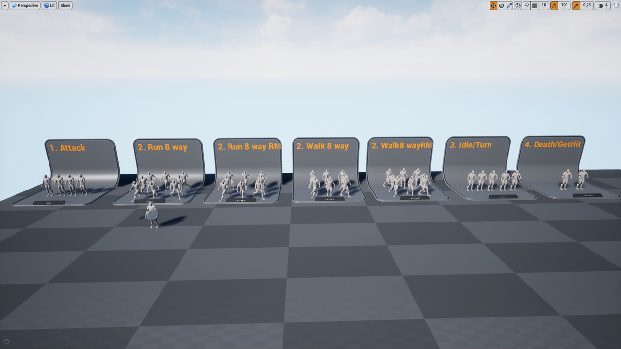 Media 1 for listing Simple Sword-Shield Animation