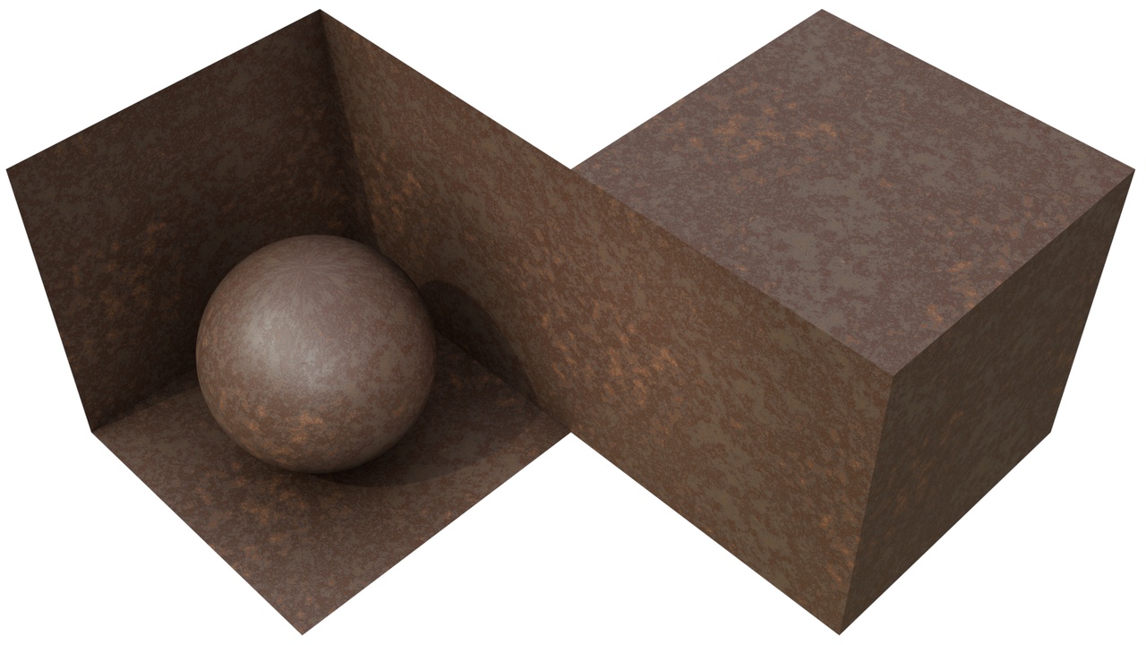 Media 1 for listing Realistic PBR material. Rusty metal #1