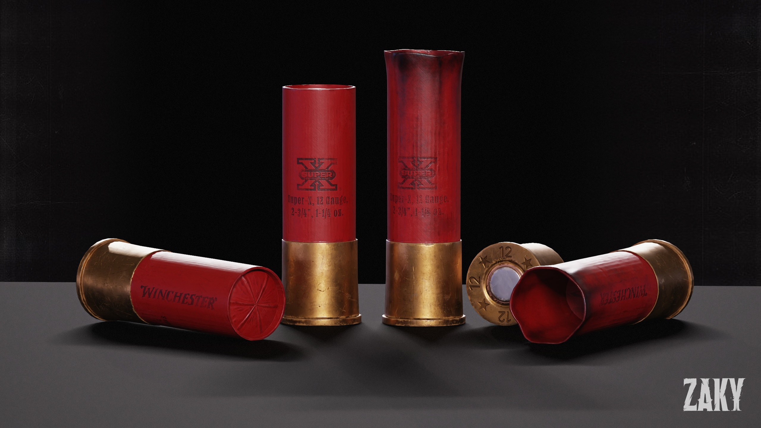 Bullets 12GA, shotgun | Fab