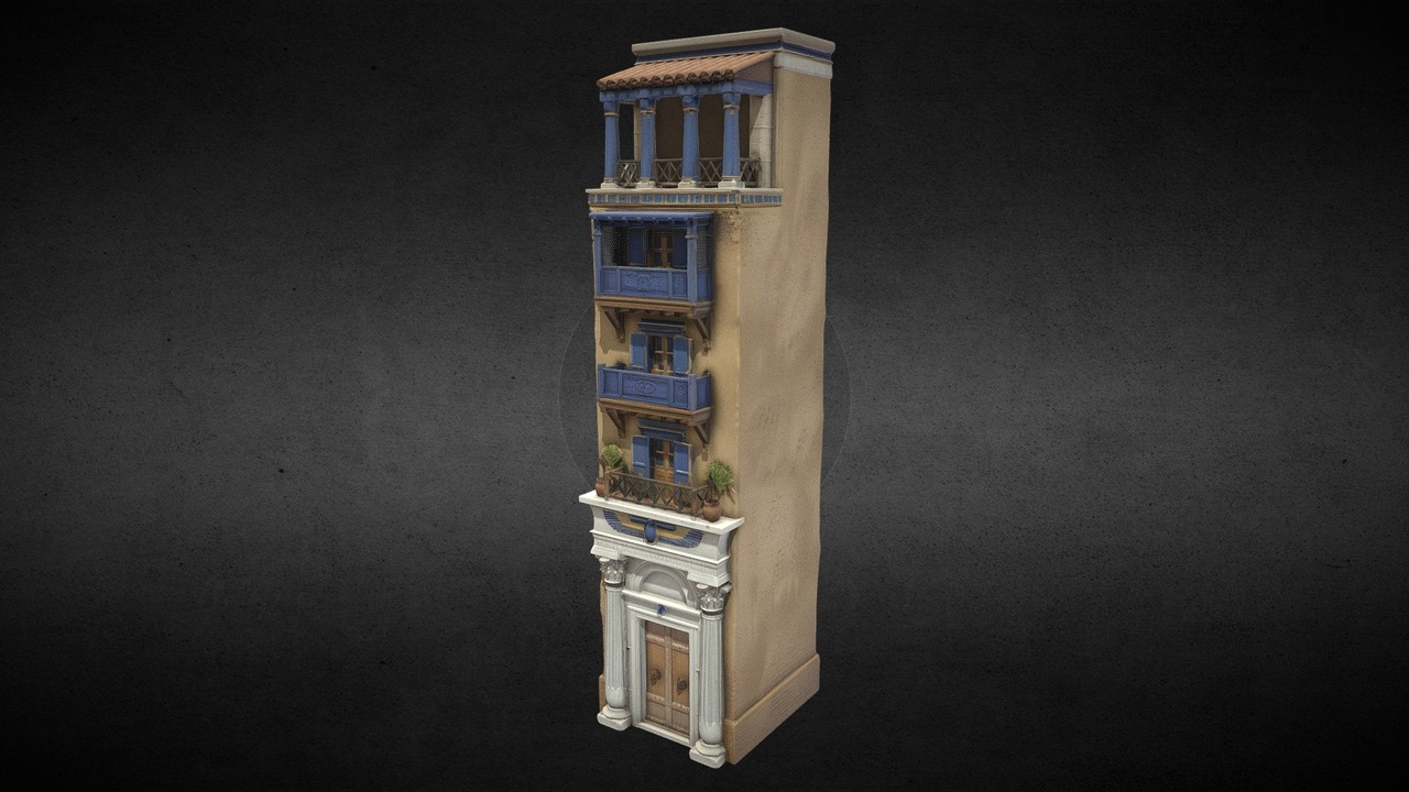 Styalised Building Stylized Building – Tier I | Fab