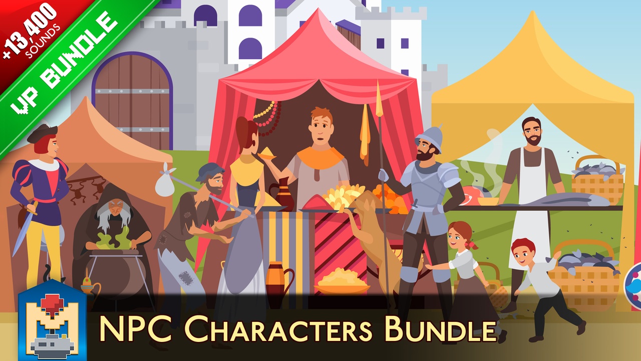 NPC Characters Bundle ilanı için 1. medya