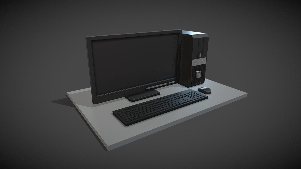 Media 1 for listing Computer 3D Model