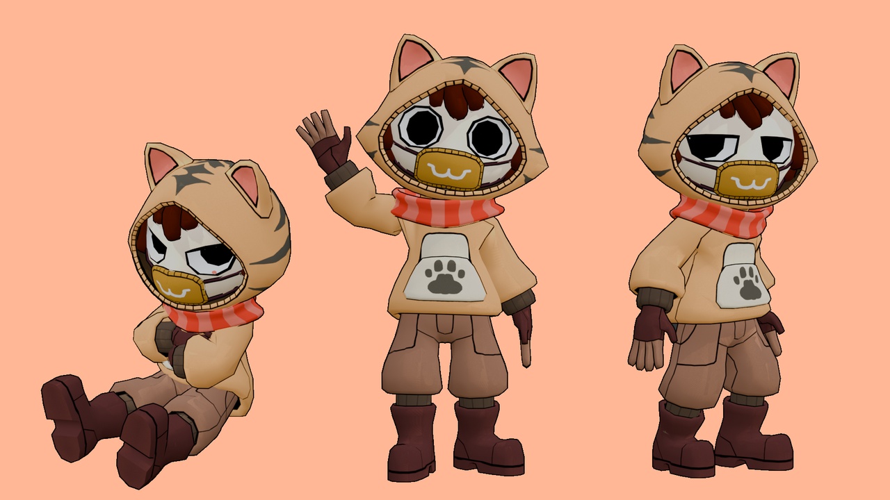 Media 1 for listing Some delinquent in a cat hoodie