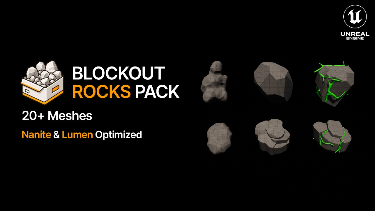 Media 1 for listing Blockout Rocks Pack