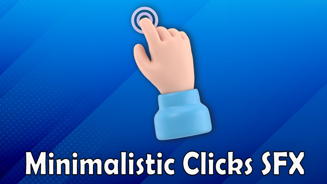 Media 1 for listing Minimalistic Clicks SFX (UI)