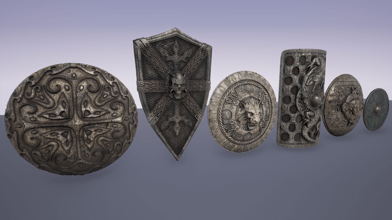 Media 1 for listing Fantasy War Shields