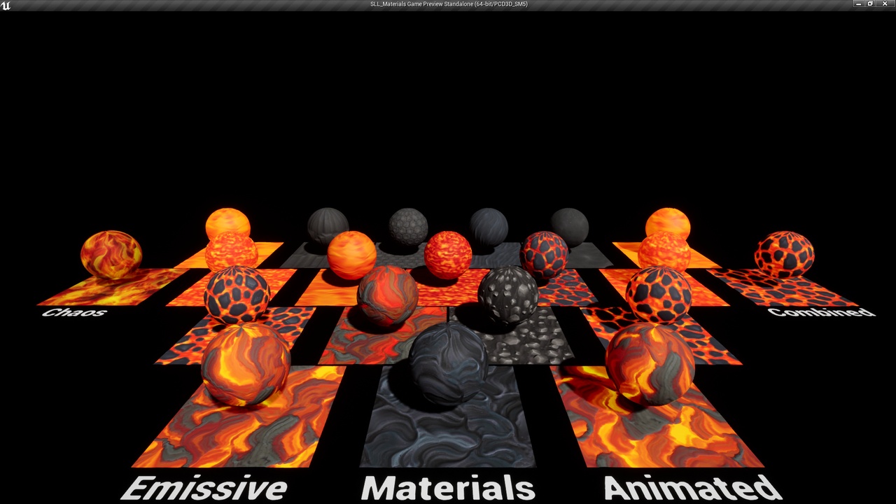 Media 1 for listing Stylized Lava Land Pack