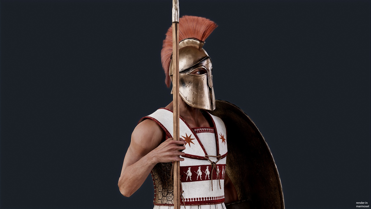 Media 1 for listing SPARTAN warrior HOPLITE