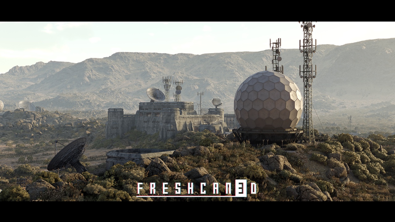 商品 Military Outpost & Bunker Environment ( Military Base, Bunker, Military ) 的媒体 1