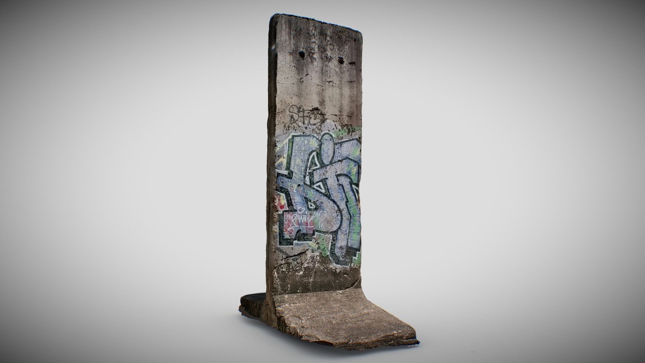 Media 1 for listing Berlin Wall Fragment at Tembusu College (2 of 2)