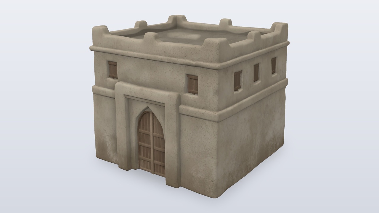 Media 1 for listing Desert Fortified Gatehouse