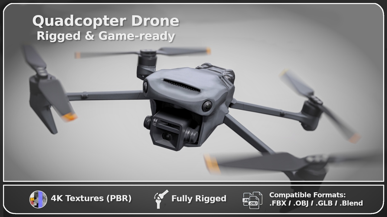 Media 1 for listing Quadcopter Drone