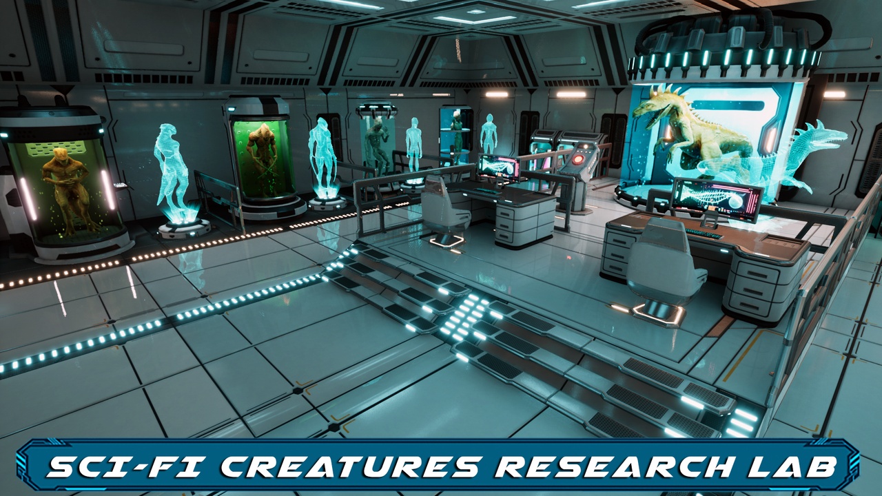 Media 1 for listing Sci-Fi Creatures Research Lab
