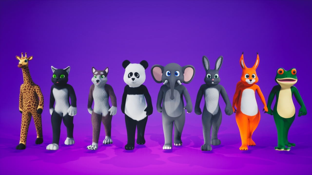 Media 1 for listing FurSuit Animals Pack