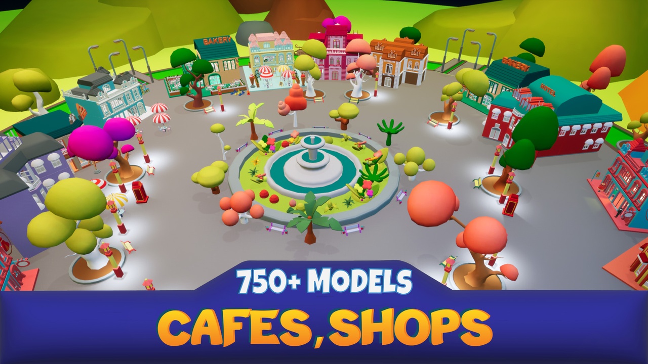 商品 Cafes & Shops City 的媒体 1