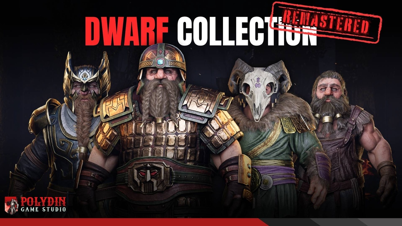Media 1 for listing Dwarf - Modular Male Fantasy Collection