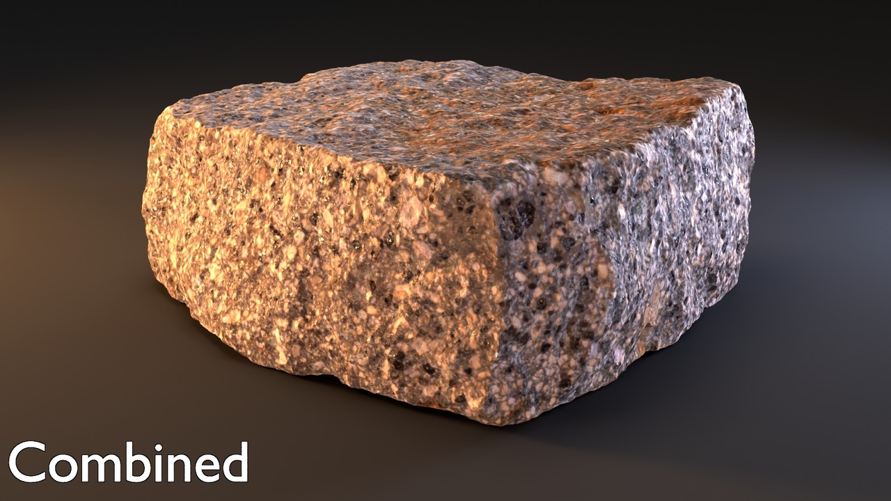 Media 1 for listing Granitic paving stone 10 - High-res mesh