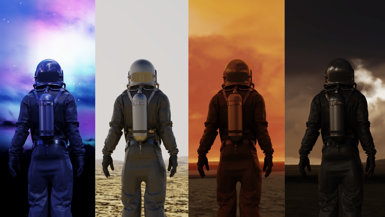 Media 1 for listing Alien Planet and Sky HDRI Pack 50 Maps 8K