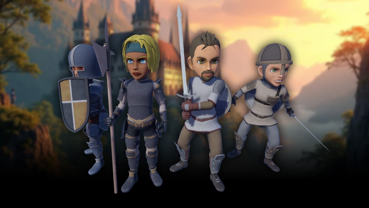 Media 1 for listing Stylized Characters - Medieval Soldiers