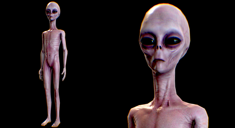 Realistic Alien 4 | Fab