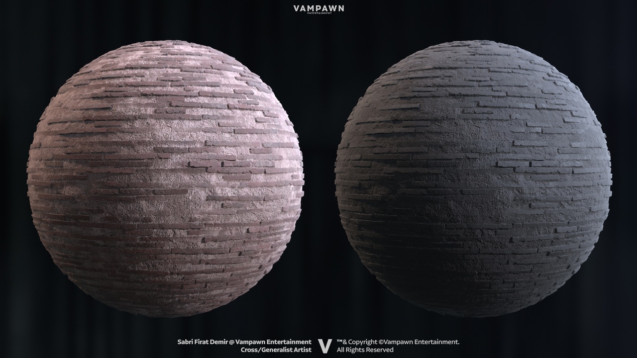Media 1 for listing Ottoman Brick Wall Material – High-Quality Asset for Realistic Visualizations