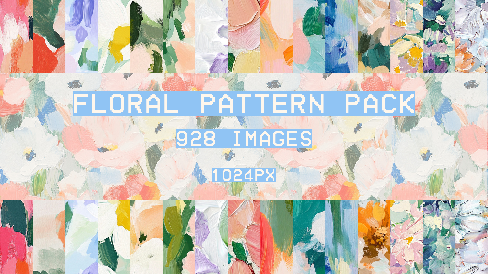 Seamless Floral Pattern Image Variety Pack | Fab