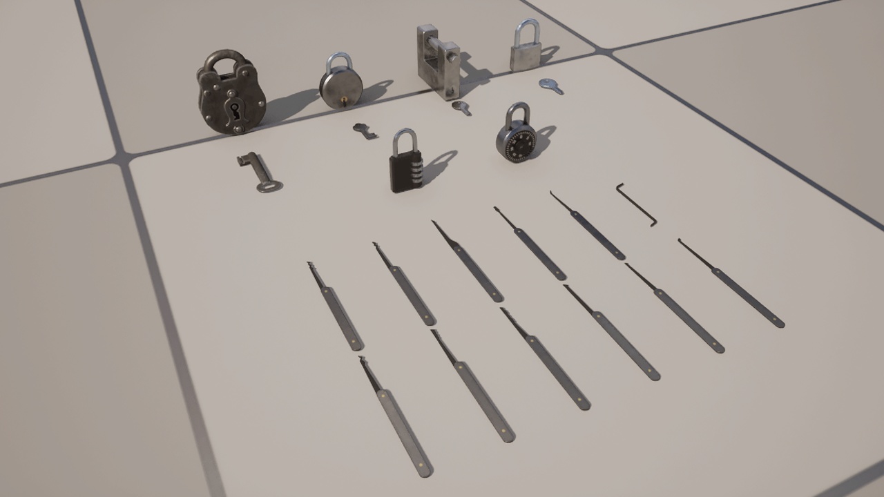 Media 1 for listing Lockpicking Gear Pack