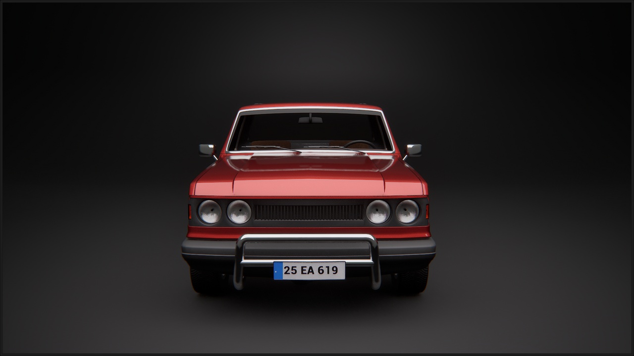 Drivable Pickup Car 01 - Replicated 제품 등록을 위한 미디어 1개