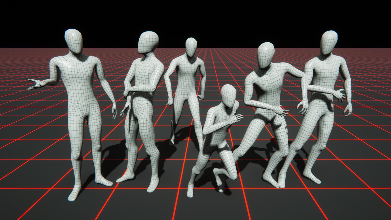 Media 1 for listing Townsfolk MoCap 01