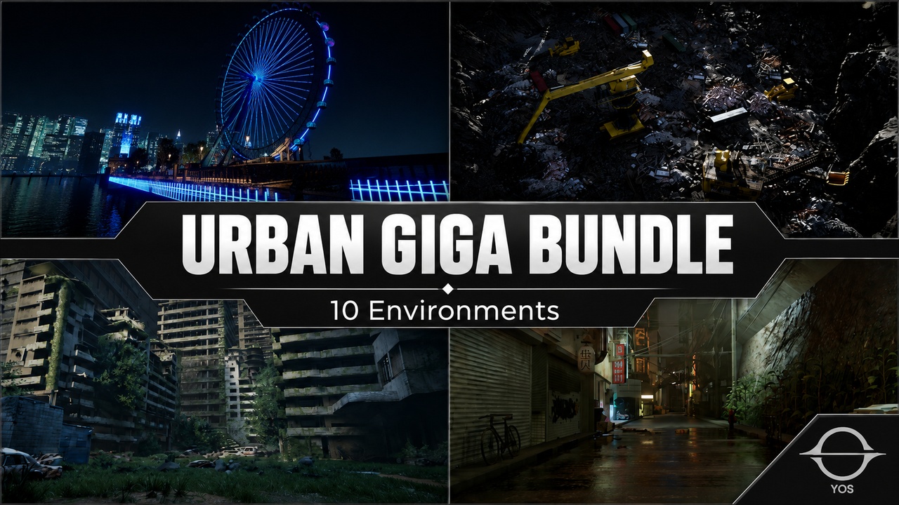 Media 1 for listing URBAN GIGA BUNDLE - 10 ENVIRONMENTS