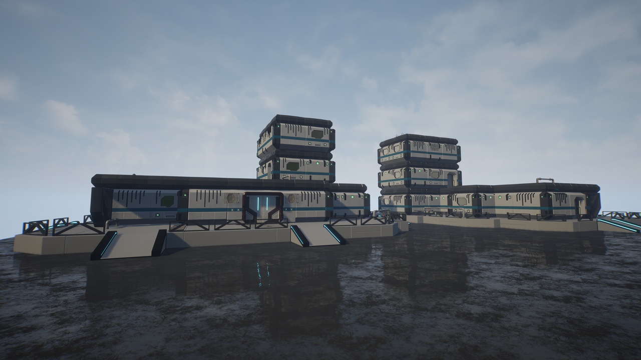 Media 1 for listing Modular SciFi Building Pack 3