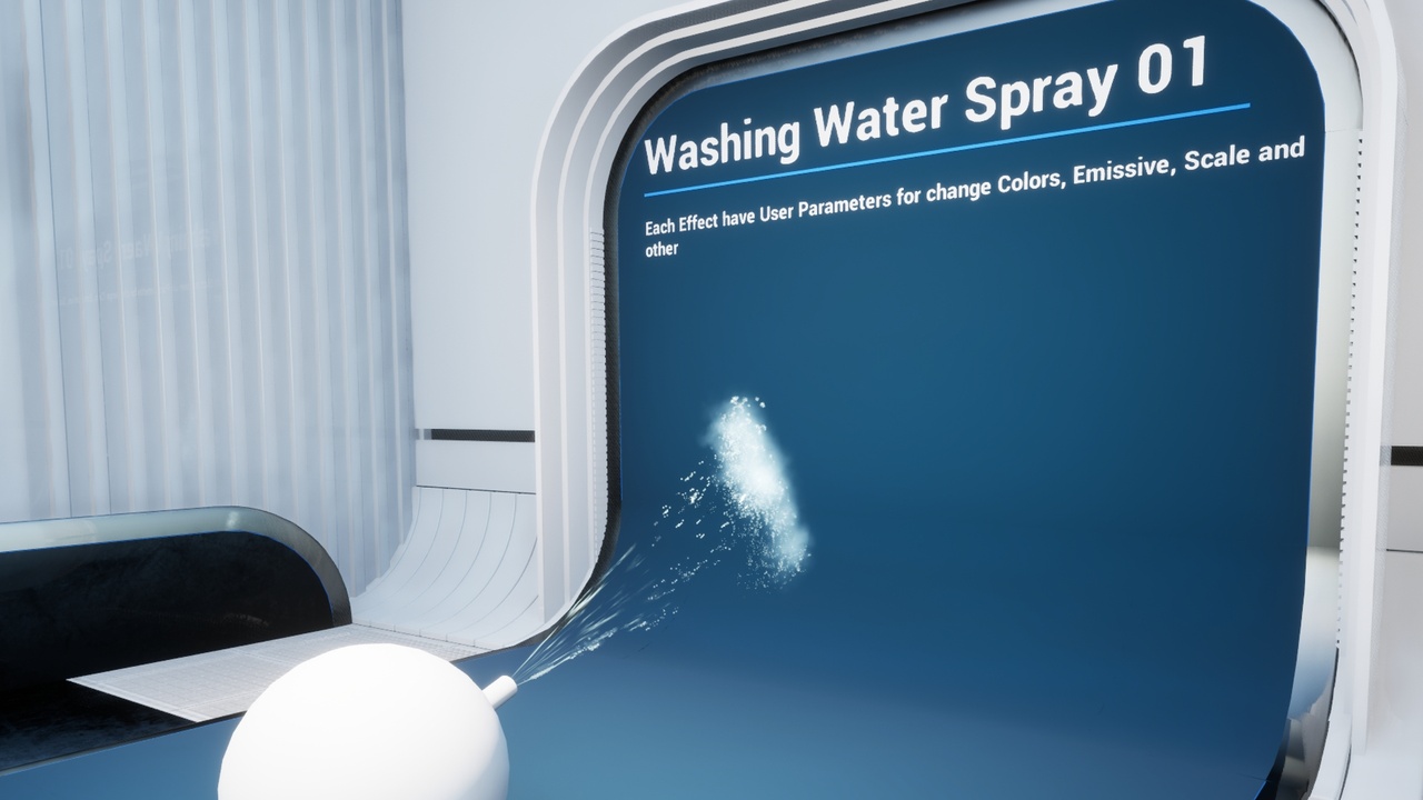 Media 1 for listing Spray Effects