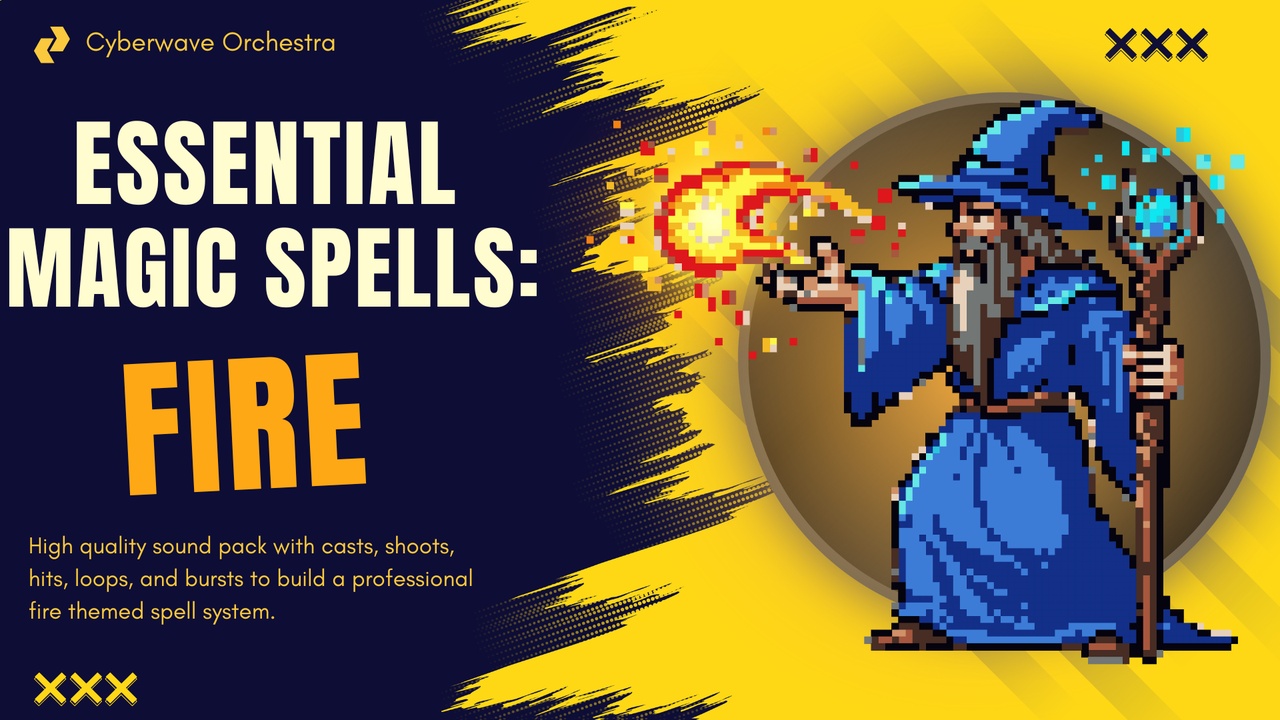 Media 1 for listing Magic Spells Essentials: Fire Sound Effects