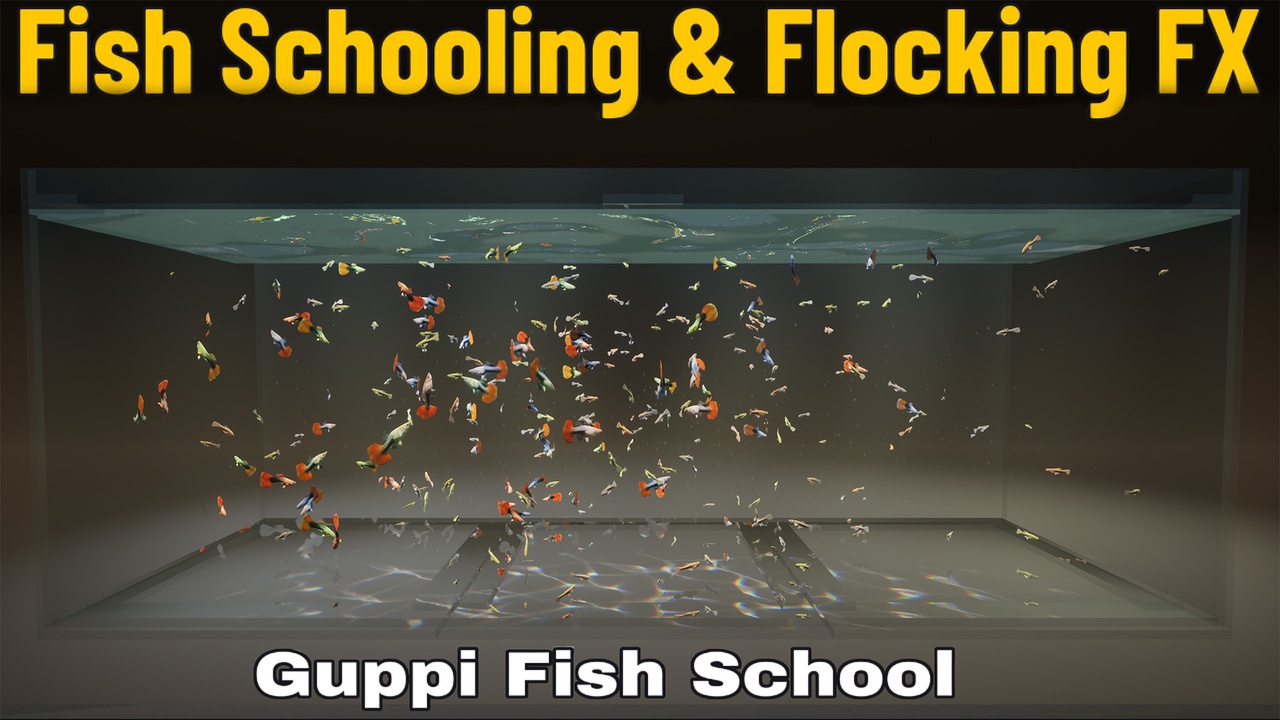 Fish Schooling & Flocking FX | Fab