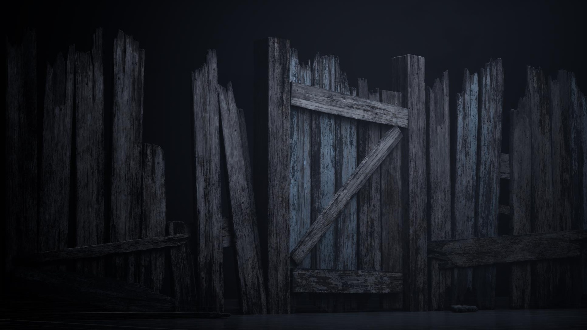 Media 1 for listing Modular Old Wooden Fence