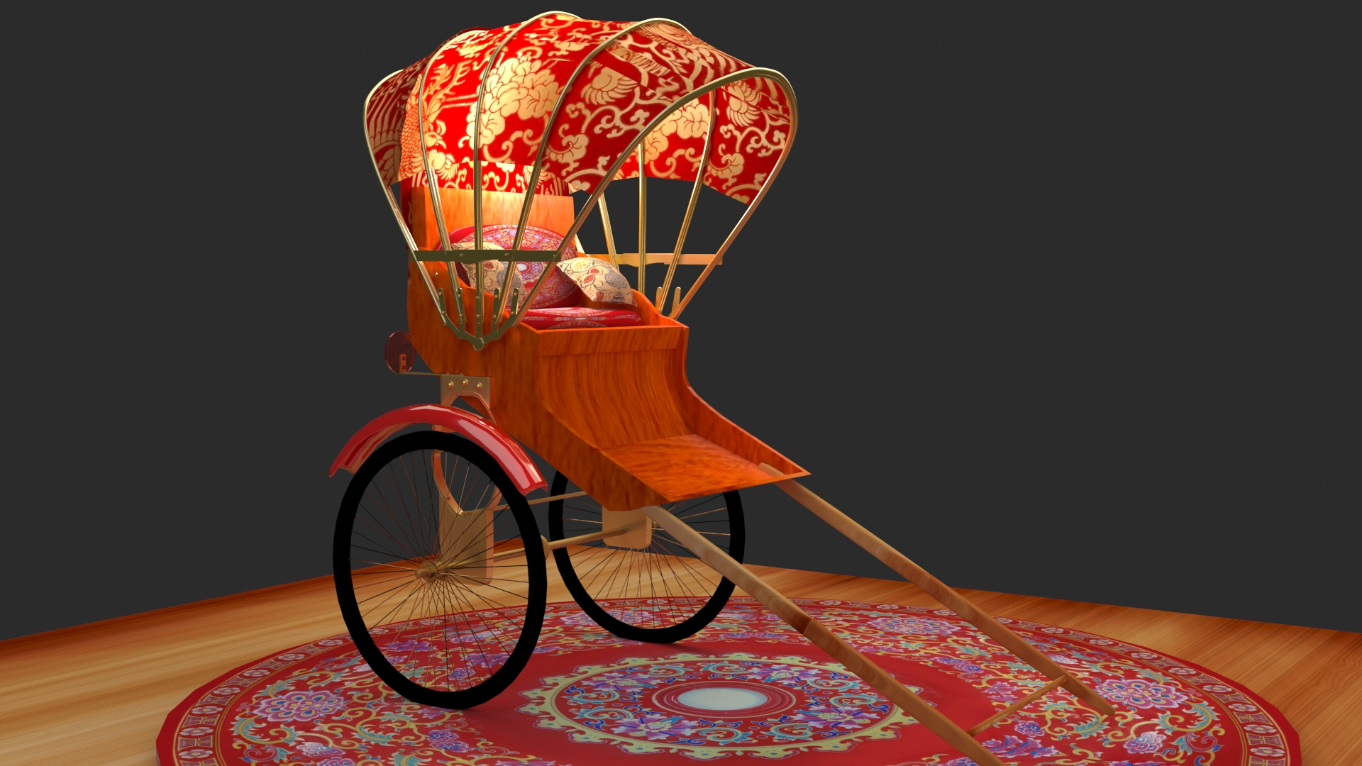 Chinese rickshaw | Fab