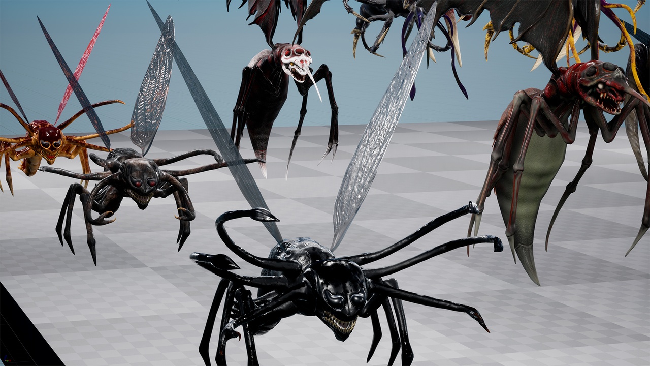 Monster pack 01 | Fab
