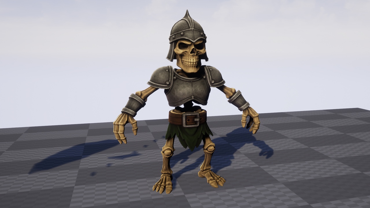 Media 1 for listing Skeleton Warrior
