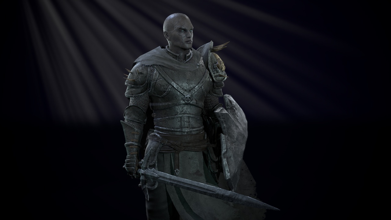 Fallen Knight 제품 등록을 위한 미디어 1개