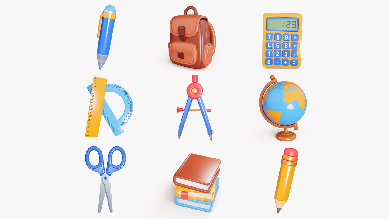 Media 1 for listing School Supplies Pack