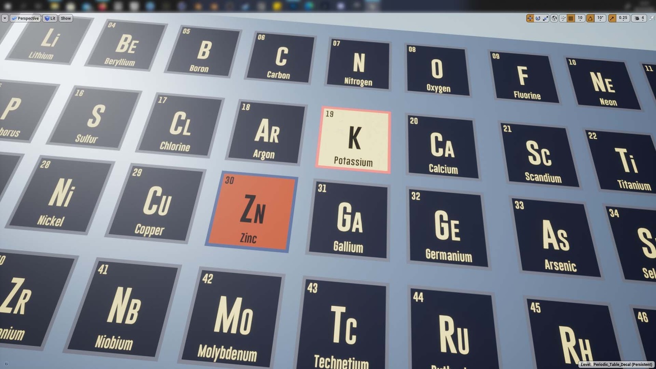 Media 1 for listing Periodic Table Decal