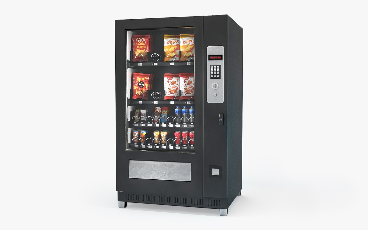 Media 1 for listing Vending machine Low-poly