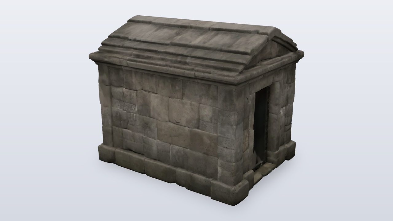 Media 1 for listing Old Stone Crypt in Ancient Style