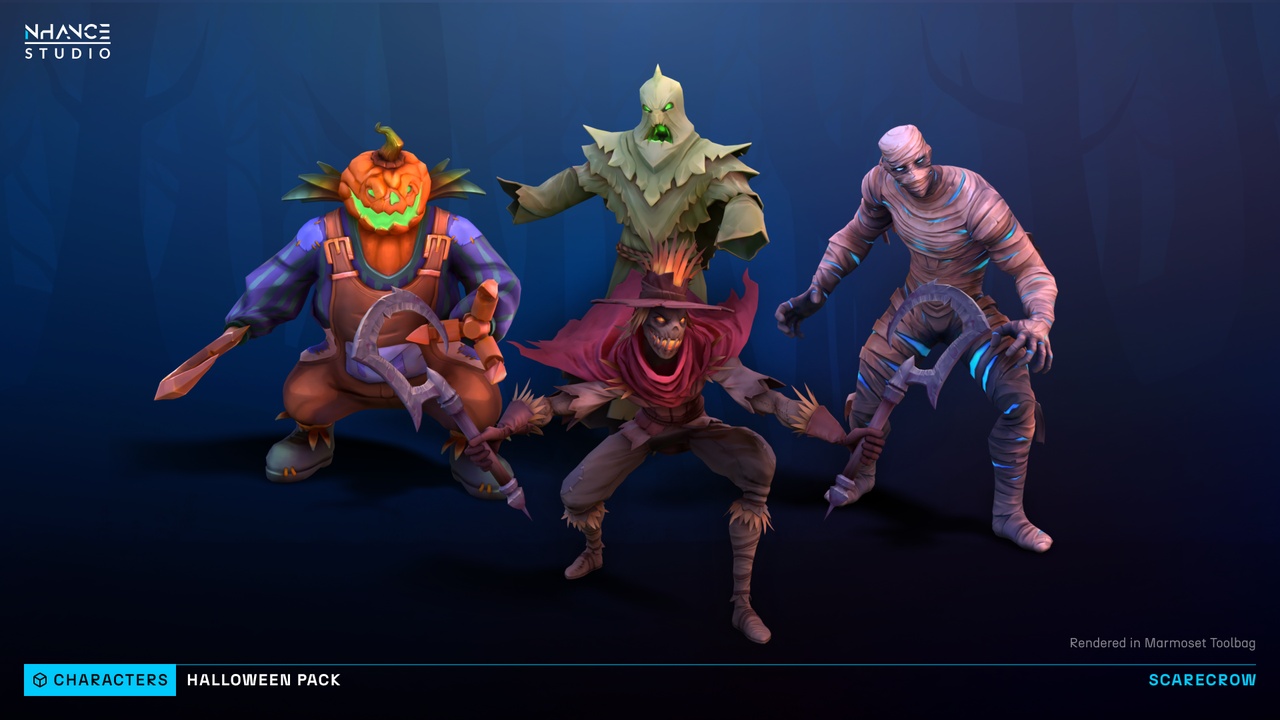 Media 1 for listing Stylized Halloween Pack #1