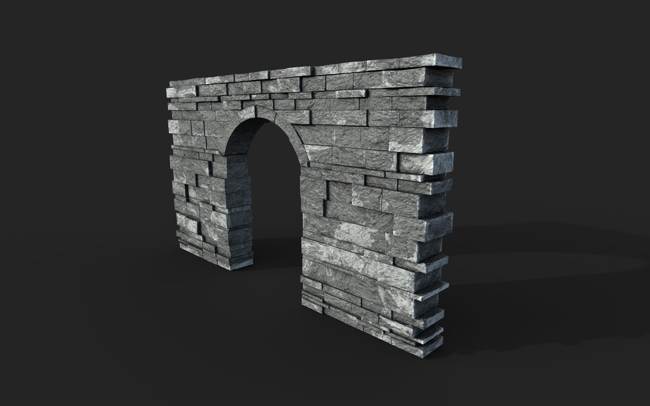 Old Castle Ruins Pack 제품 등록을 위한 미디어 1개