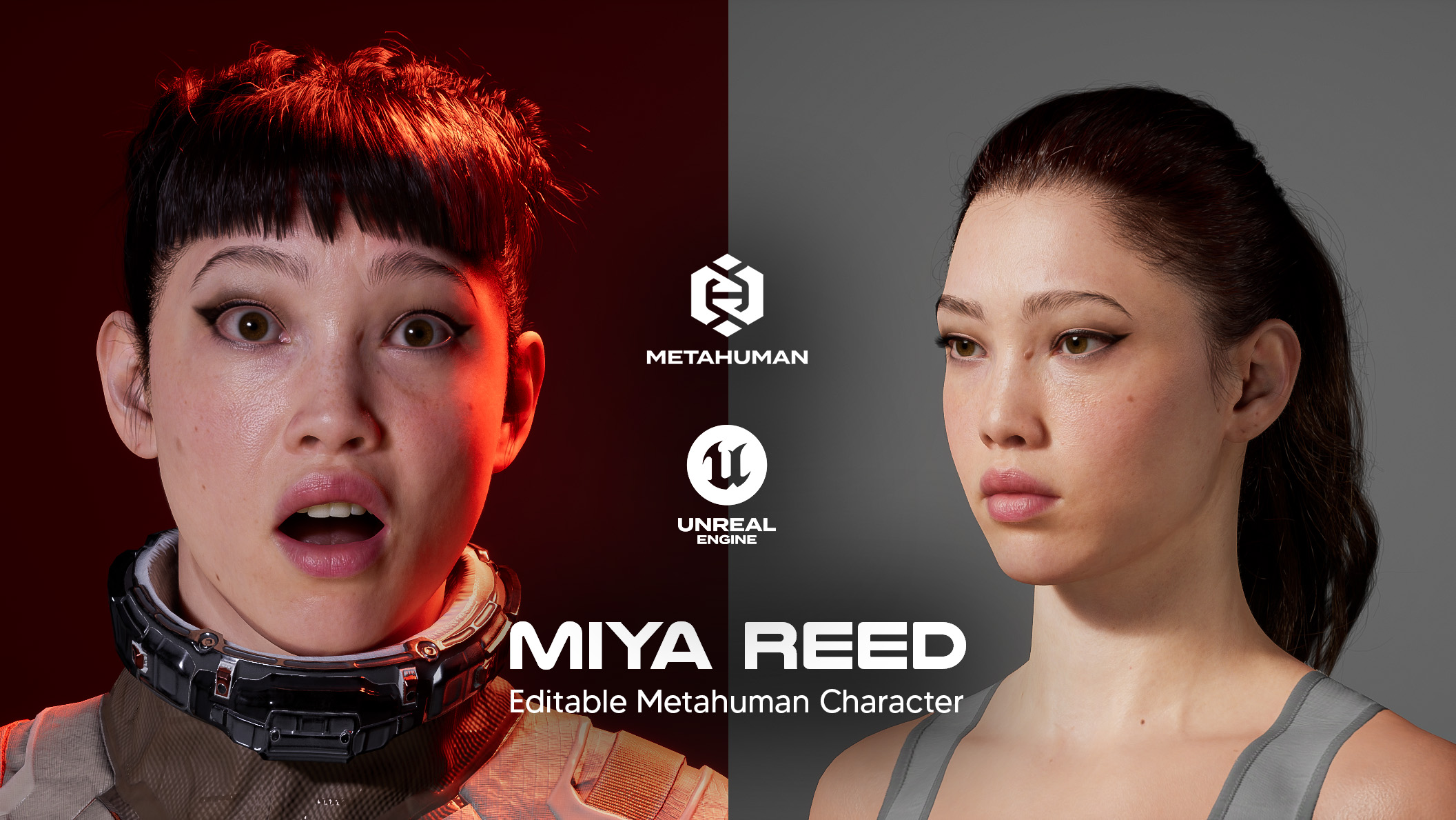 Miya Reed – Realistic Female Editable MetaHuman Character for Unreal ...