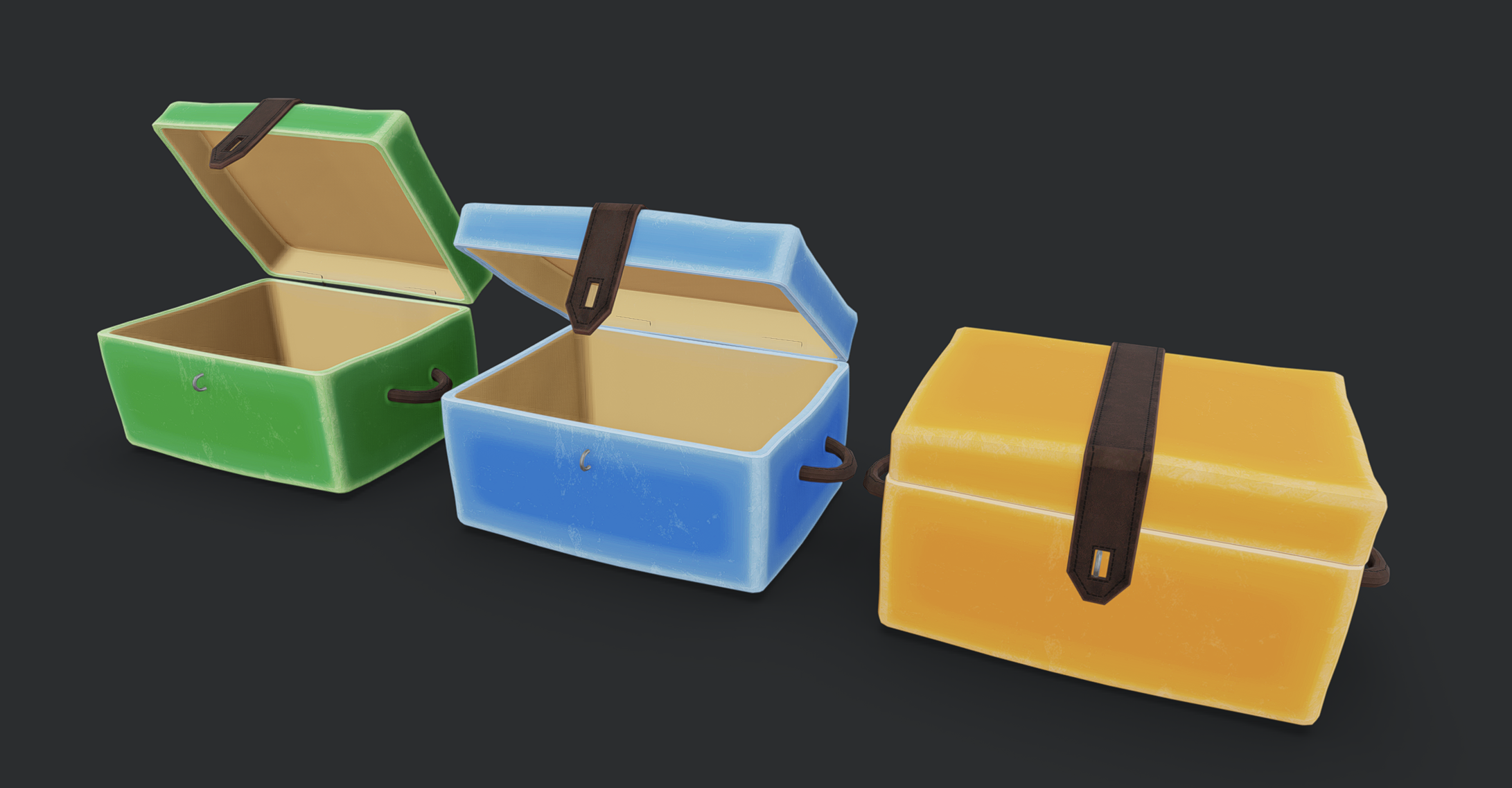 Stylized Chest | Fab