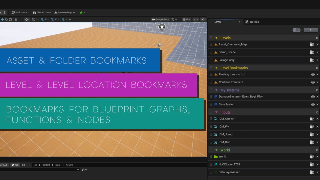 Multimedia 1 dla listy ⭐FAVS – Bookmarks for Assets, Levels & Graphs
